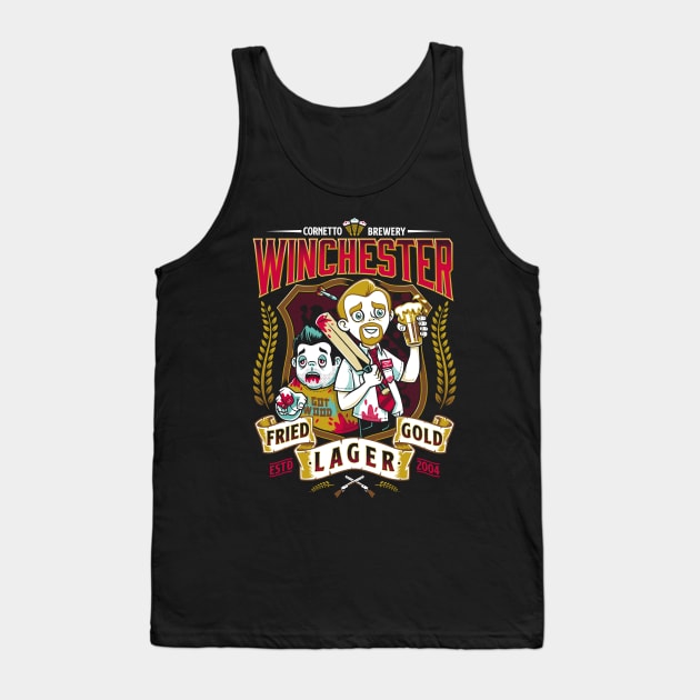 Fried Gold Lager Tank Top by Nemons